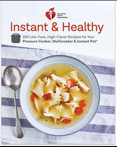 Portada del libro de cocina Instant & Healthy