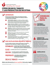 View the How to Quit Tobacco Fact Sheet PDF