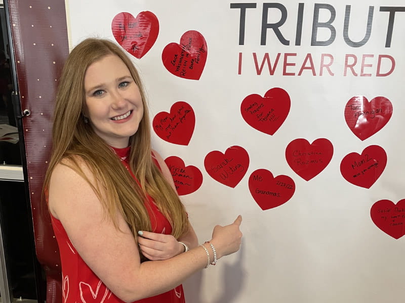 Since her stroke in February 2022, Sarah Rood has made it a personal mission to raise stroke awareness, especially in young women. (Photo courtesy of Sarah Rood)