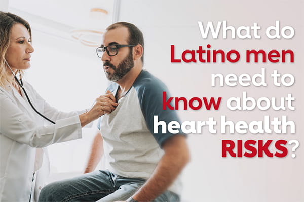 Latino men's risk for heart disease, video screenshot