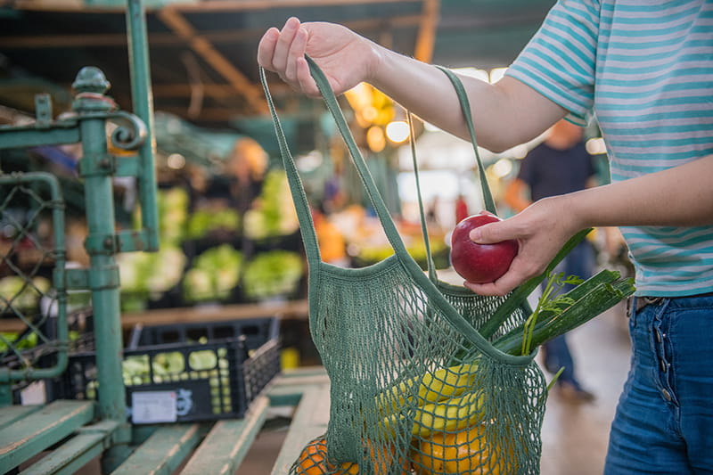 produce shopping reusable bag