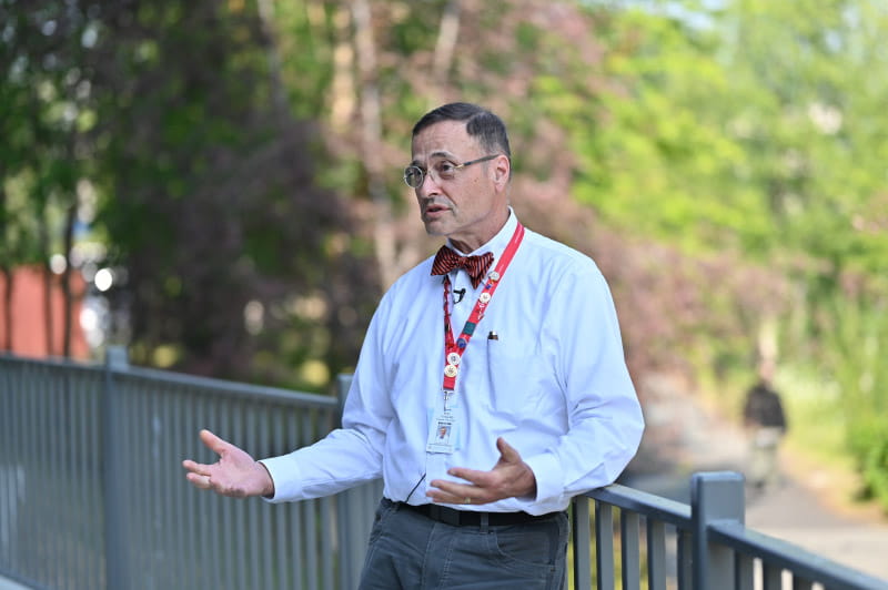 Dr. Brian Trimble has been a staff neurologist at the Alaska Native Tribal Health Consortium in Anchorage since 1989. (Photo by Walter Johnson Jr./American Heart Association)