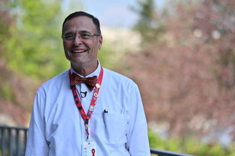 As a neurologist, Dr. Brian Trimble treats Alaskans who have conditions that affect the brain and nervous system, including strokes. (Photo by Walter Johnson Jr./American Heart Association)