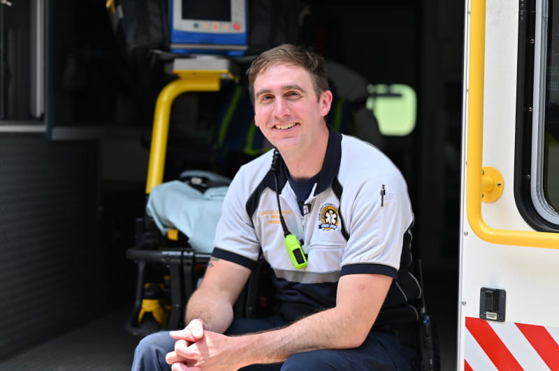 Veteran paramedic Floyd Miracle