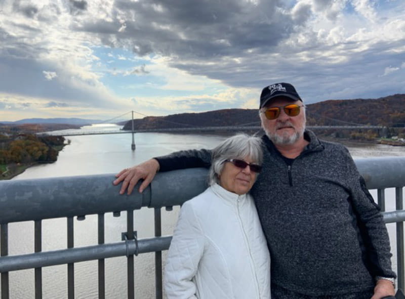 Tommy Meares (right) and his wife, Marion. (Photo courtesy of Tommy Meares)