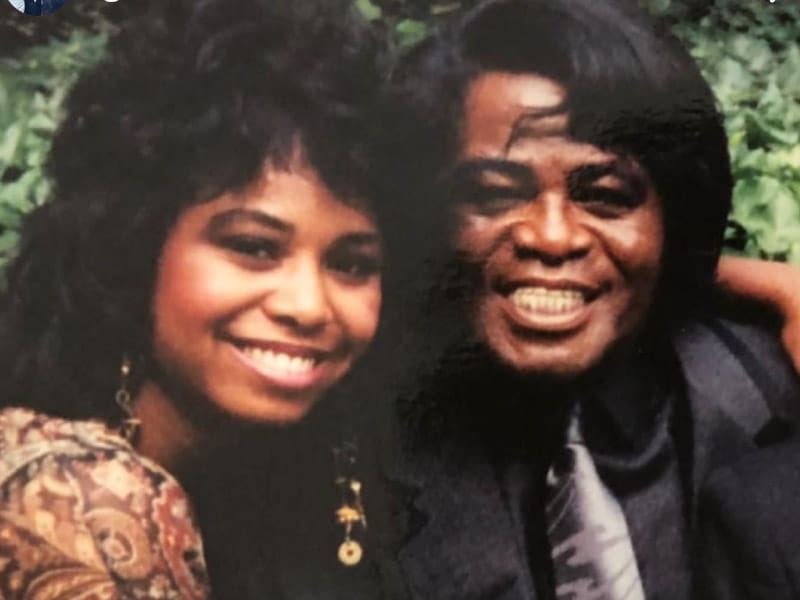 Congestive heart failure survivor Deanna Brown-Thomas with her father, the legendary Godfather of Soul James Brown. (Photo courtesy of Deanna Brown-Thomas)