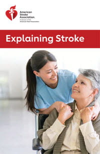 Explaining Stroke brochure cover