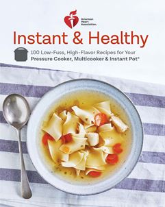 Instant Healthy cookbook cover Instant Healthy cookbook cover