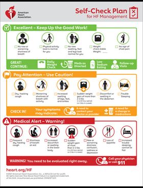 Self-Check Plan for HF Management PDF