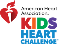 logotipo de kids heart challenge
